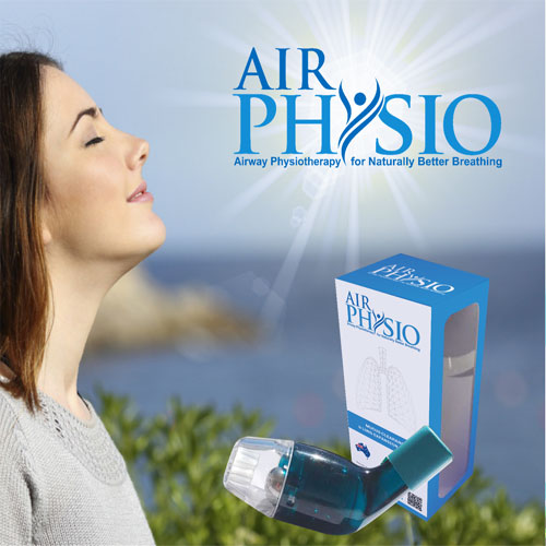 AirPhysio Dispositivo de Eliminación de Mucosa y Expansión Pulmonar