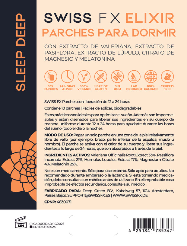 Parches Naturales para Dormir
