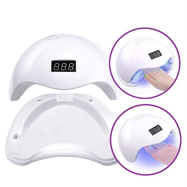 Lámpara LED/UV de Secado Rápido para Uñas – We Beauty BN4407 (48W)