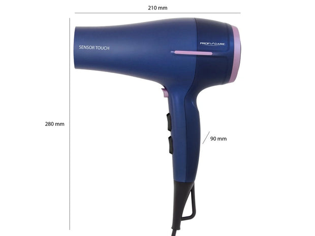 Secador de pelo con sensor táctil ProfiCare  HTD 3030