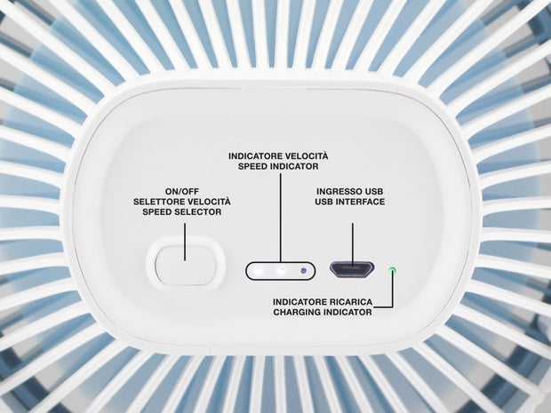 Mini ventilador con clip