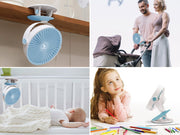 Mini ventilador con clip