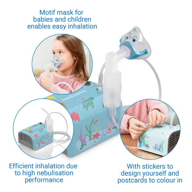 Inhalador Nebulizador IN-155 para niños