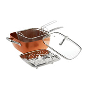 Juego de Cocina Completo Cerámica y Cobre SILVANO SCC-7527 - Carroussel