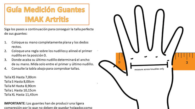 VHEX Guantes De Compresión Artritis Completos Con Dedos Táctiles M