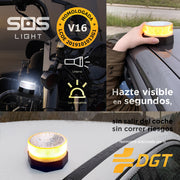 baliza luminosa de emergencia coches