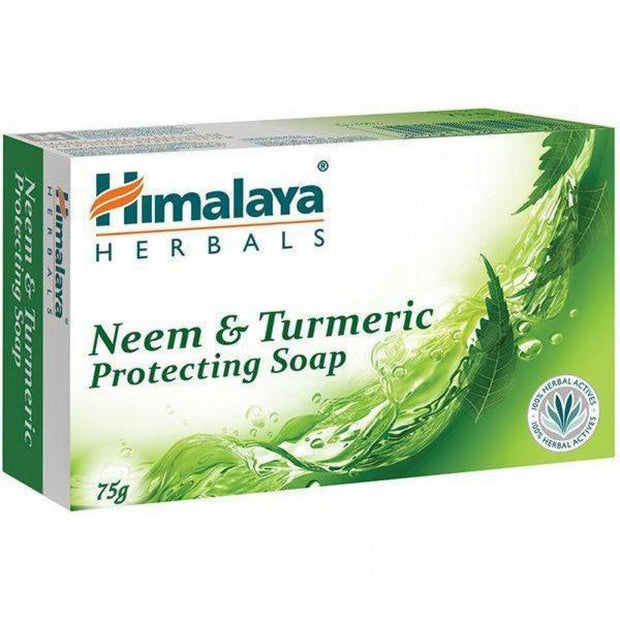 jabon protección total nim y cúrcuma himalaya